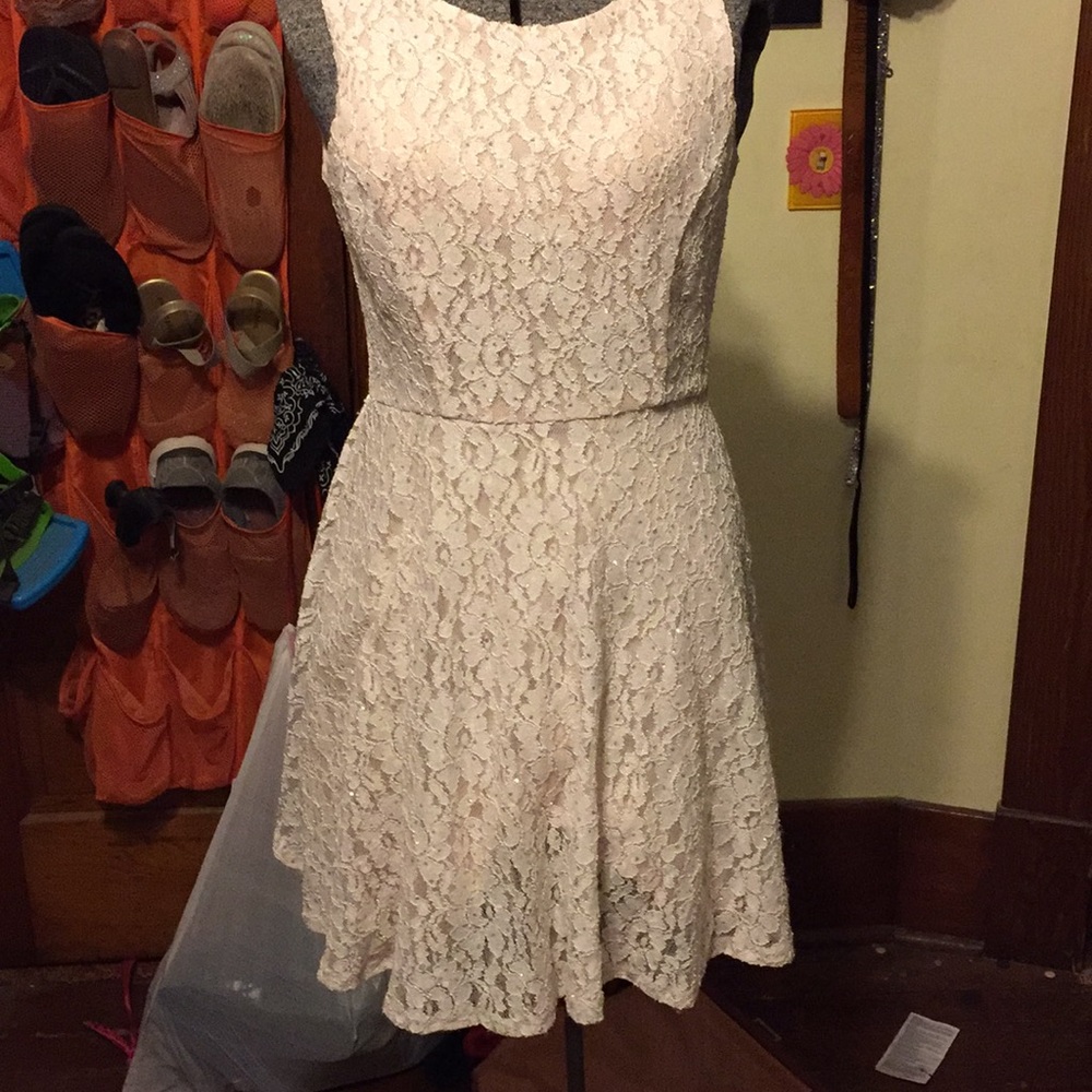 Light pink speechless dress